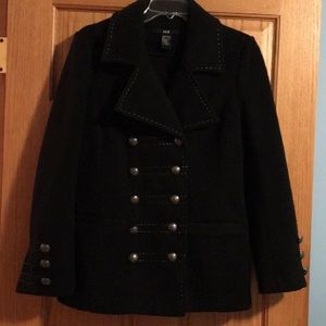 Military style coat